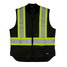 Customized Security Vest Fluorescent Fabric Safety Vest High Visible Reflective Vest Safety Reflector Security Work