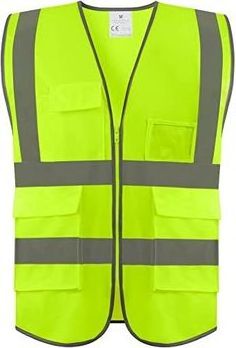 Reflective Safety Vest With Good Quality Construction Safety Clothing Custom High Visibility Men Safety Vests Industrial Product