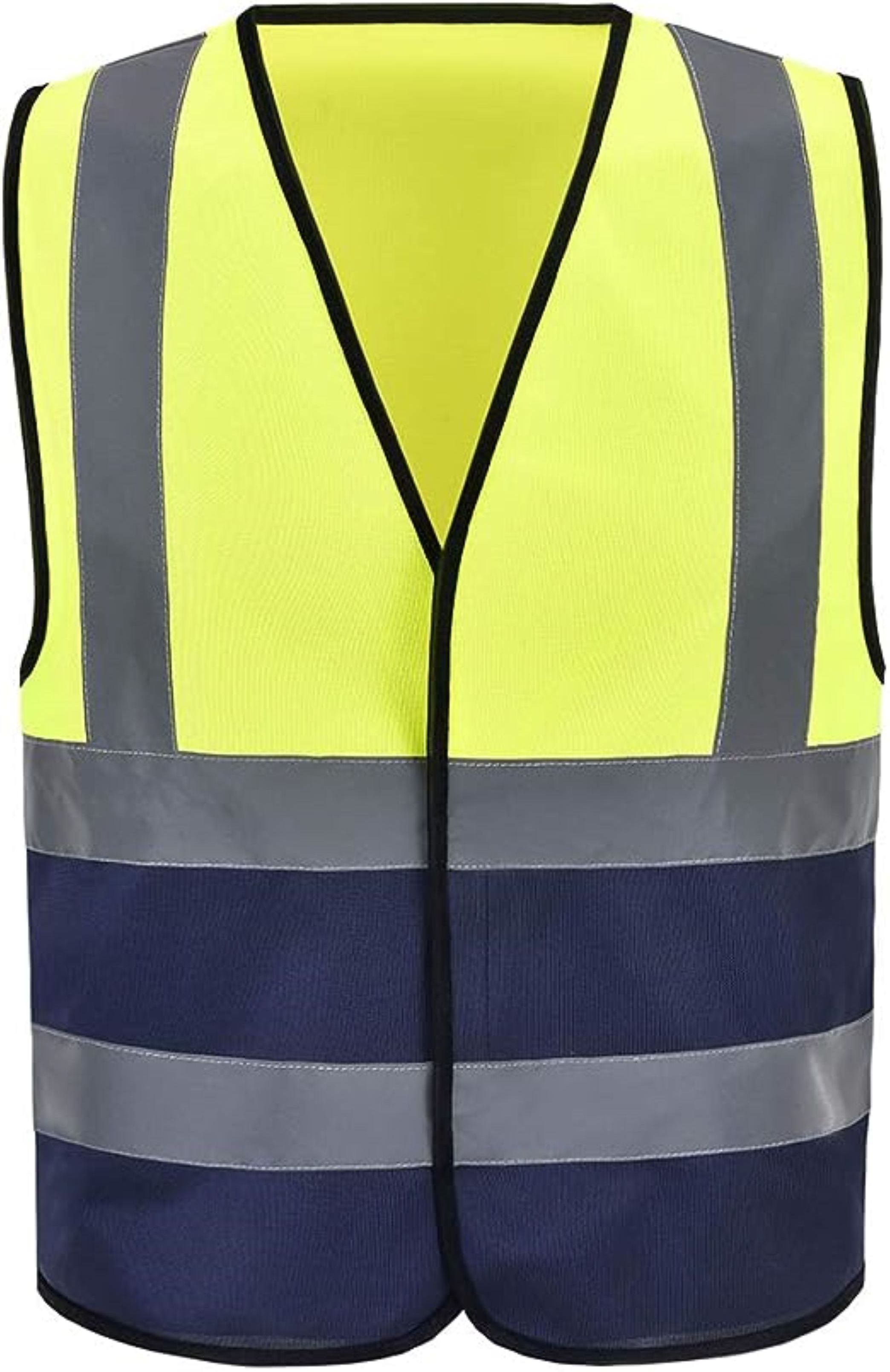 Colourful Construction Work wear Vest Safety Vest Reflective Waistcoat with Reflective Bands High visibility Durable