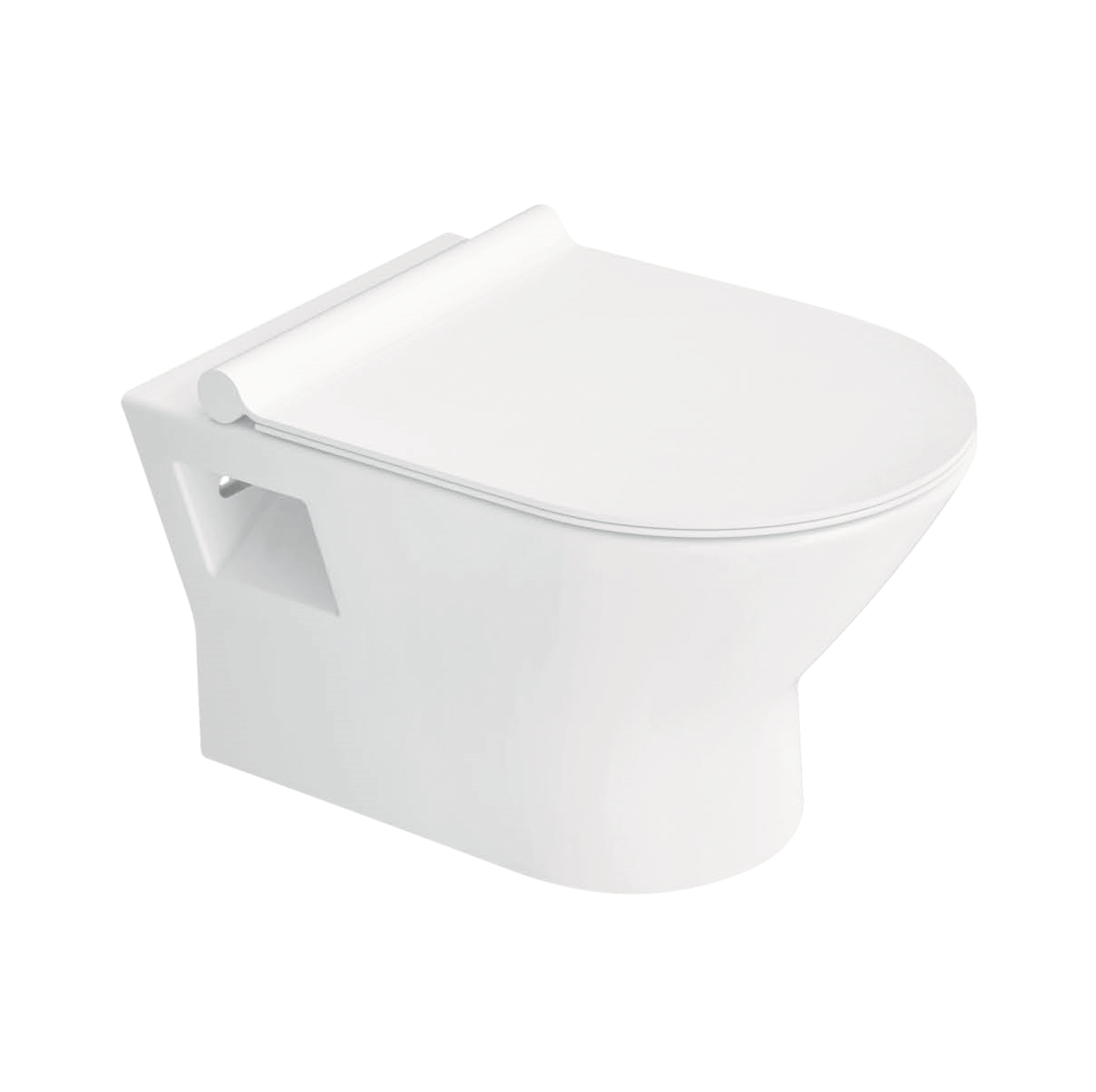 Top Quality White Ceramic Sanitaryware Wall Hanging Toilet for Bathroom Application Wall Hanging Toilet Seat