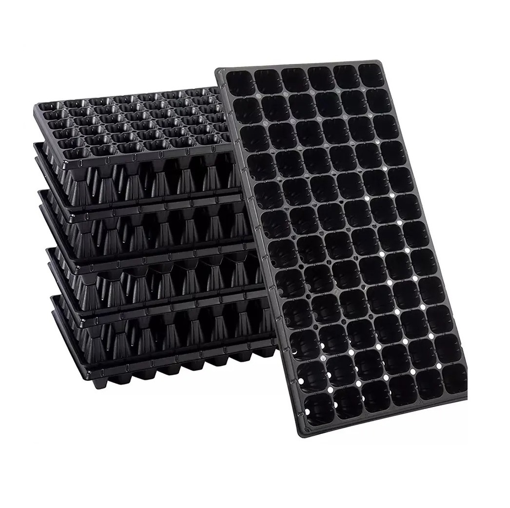 Wholesale Supply Customized Holes Seedling Tray for Field Planting Without Disturbing 	Seedling Tray