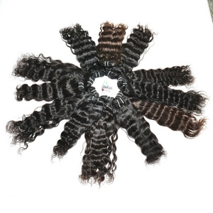 Unprocessed Raw virgin Hair extensions Raw Indian Temple natural Bundles cuticle aligned human hair