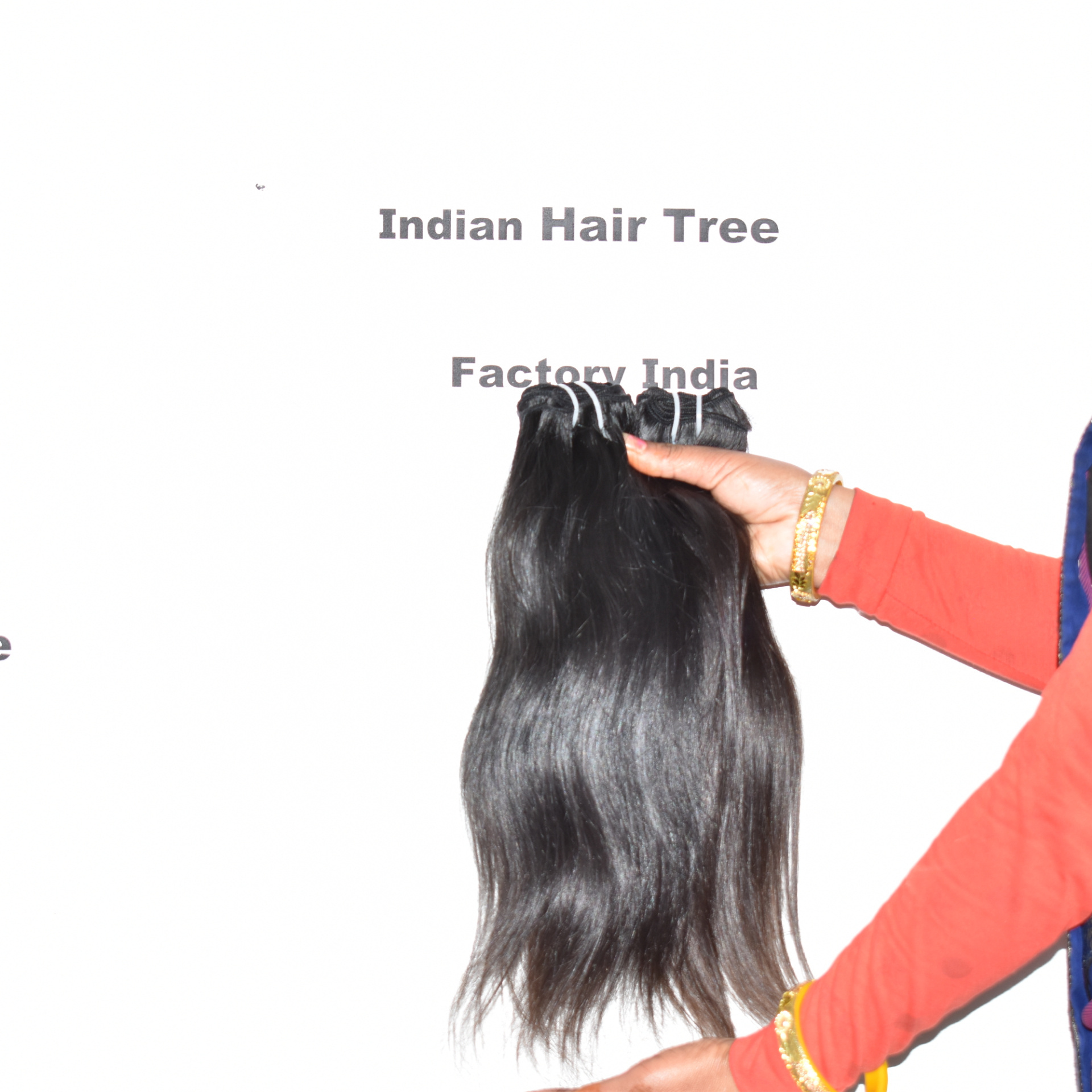 Wholesale Raw Unprocessed Virgin 100% Indian Straight Bundle vendors double weft human hair extensions