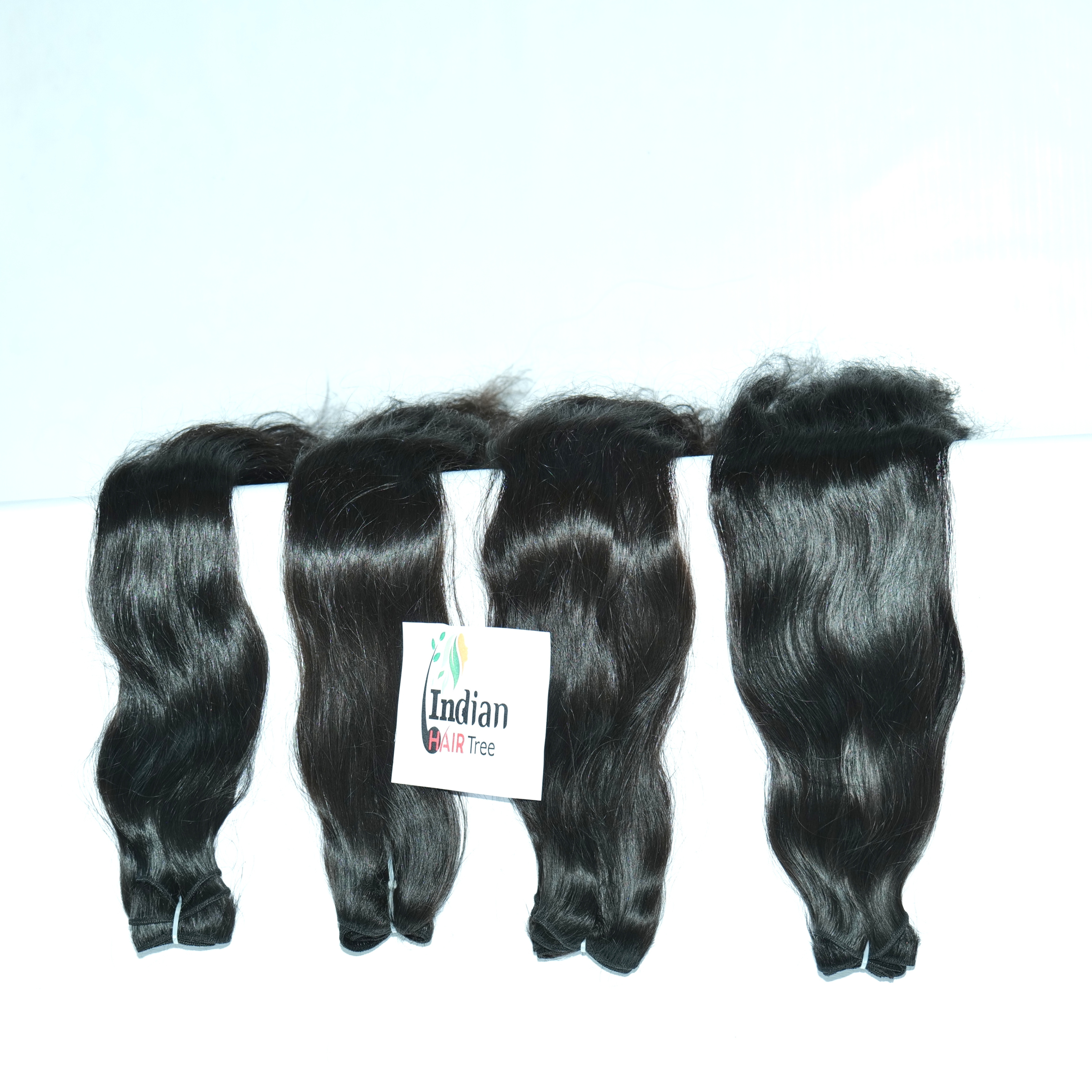 Wholesale kinky curly deep wave virgin machine double weft natural cambodian genius weft Human Hair