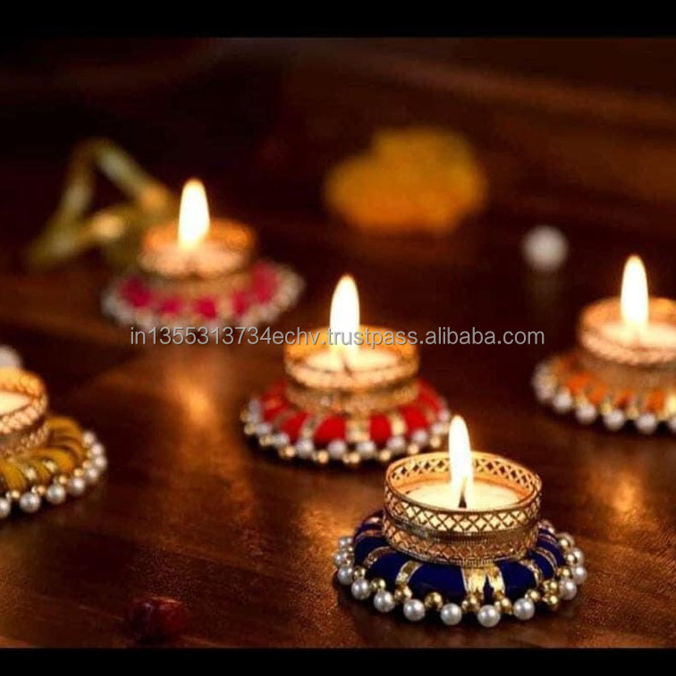 Handmade Small Decorative Tea Light Holder Candle Holder Diwali Decor Wedding decor Candle Holder