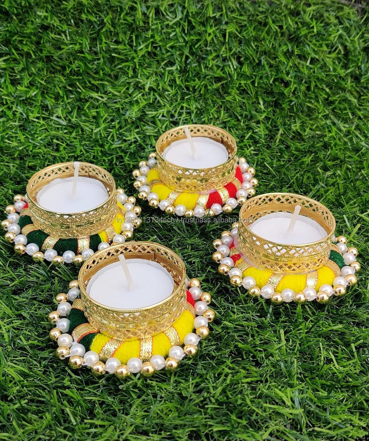 Handmade Small Decorative Tea Light Holder Candle Holder Diwali Decor Wedding decor Candle Holder