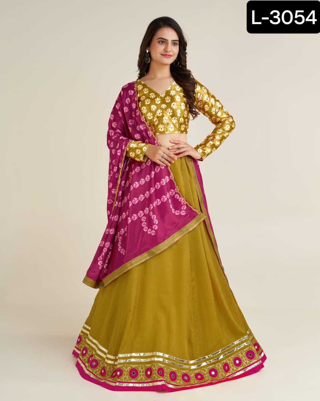 Indian and Pakistani Style Designer Vichitra silk Lehenga choli for Indian Festival Wear Pakistani Style Salwar Kameez Suit