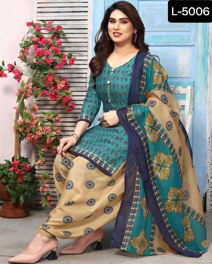 Indian and Pakistani Style Designer Women War Cotton Dress with Dupatta Set Manufacture and Wholesale Price Indian Salwar Kameez