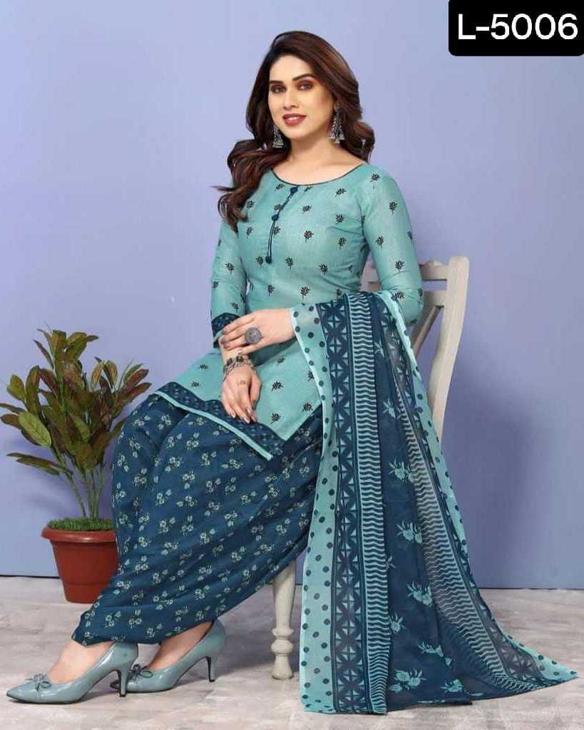 Indian and Pakistani Style Designer Women War Cotton Dress with Dupatta Set Manufacture and Wholesale Price Indian Salwar Kameez