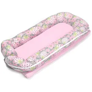 Best Selling Baby Nest Bedding for Baby with Removable Covers for Comfortable Sleep from Indian Exporter