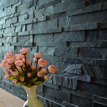 Slate Culture Stone Panel Natural Rusty Slate Culture Stone Wall Facing Tiles Exterior Wall Stack stone wall panel