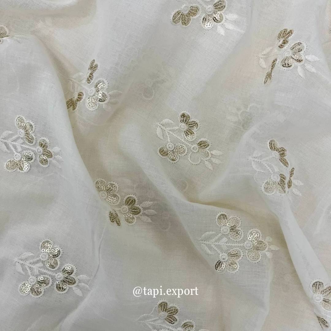 pure mal cotton dyeble fabric