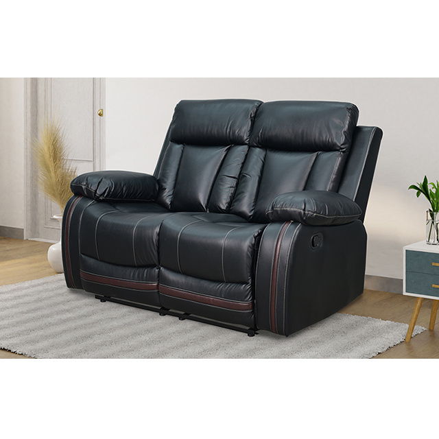 LEATHERETTE RECLINER 2 SEATER