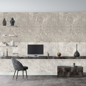 Limited Edition of 80 x 80 CM Polished Glazed Porcelain Tiles Magnetic Smooth Surface for Living Room And Lobby