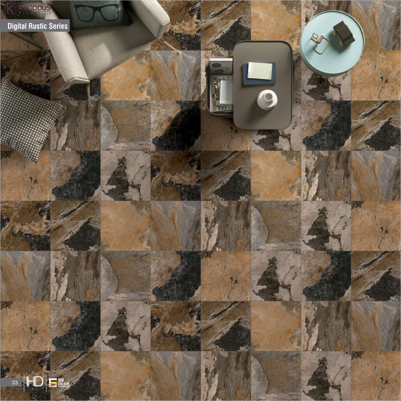 Best Floor Tiles 400x400mm Matt Porcelain Floor Tiles in Gujarat, Morbi