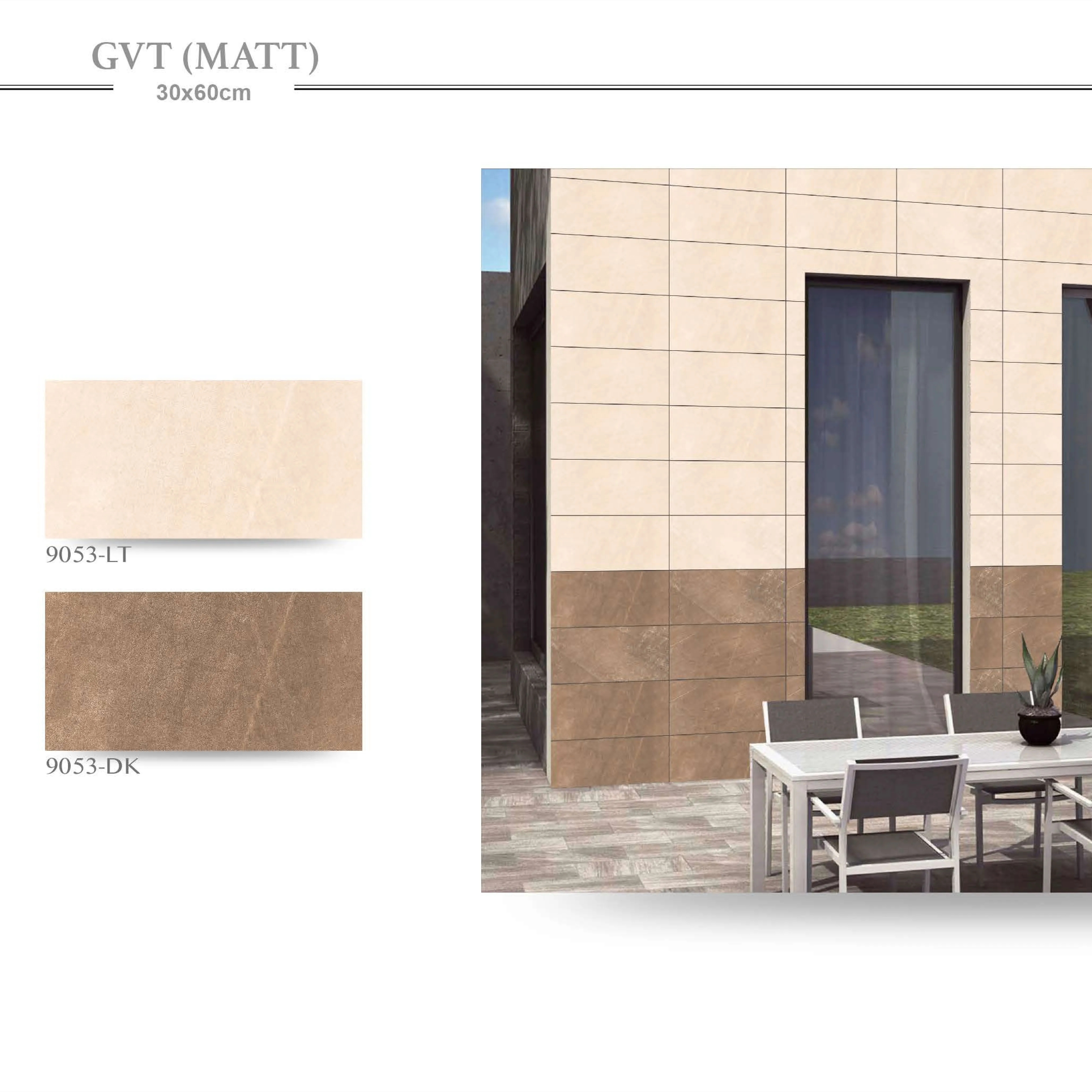 30x60 Indian Floor Tiles Elevation Wall Cladding Ceramic Stone Building Material Porcelain Polished Vitrified Tiles