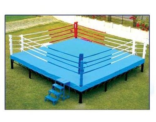 manufacture High Quality  Boxing Ring Used Inflatable Boxing Ring for Sale Red White Blue GREAT Steel key