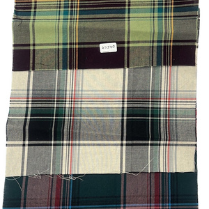 Manufacturer Wholesale Custom Brushed Plaid Shirt Fabrics Cotton Polyester Yarn Dyed Flannel Fabric For Shirts Dress Pants