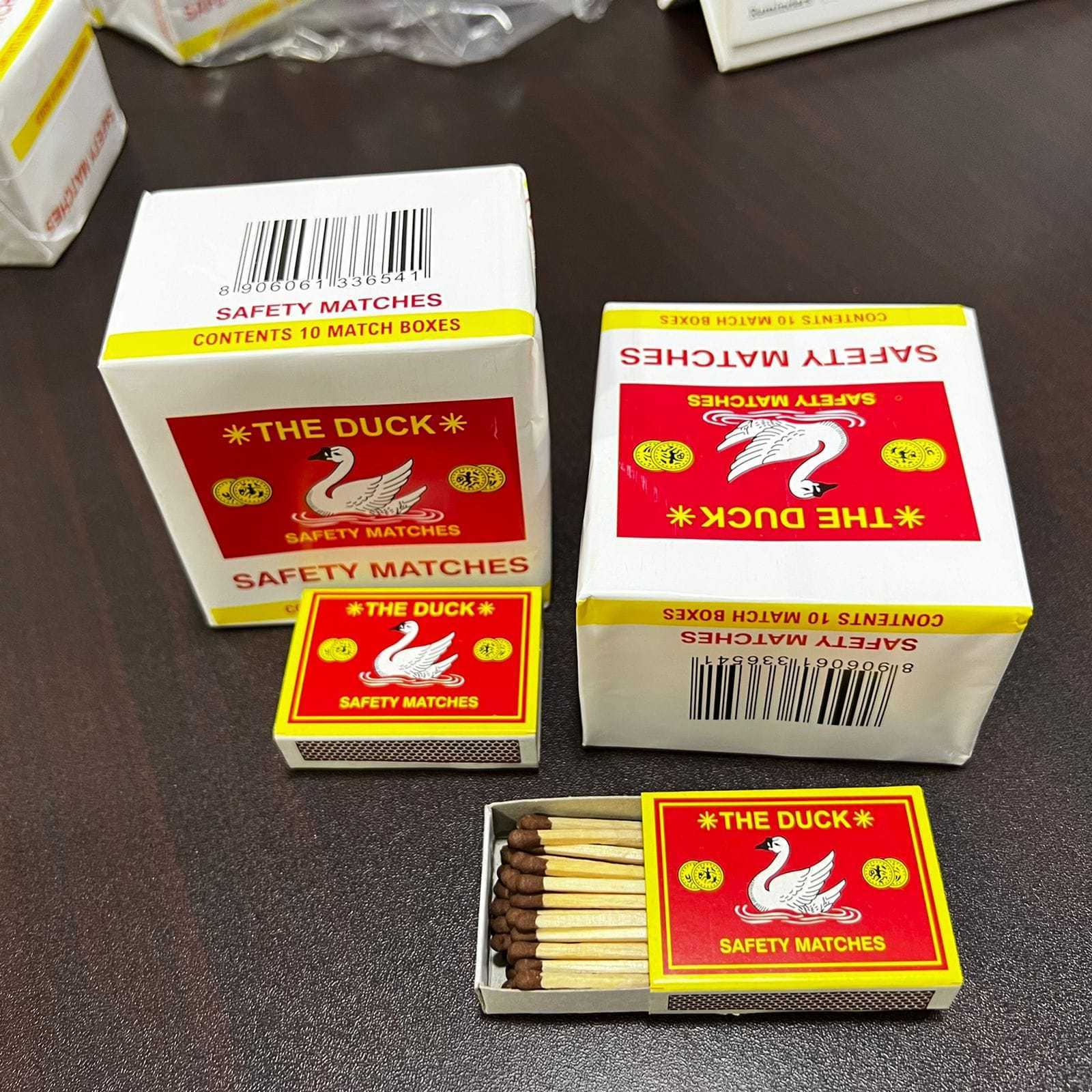 wooden safety matches