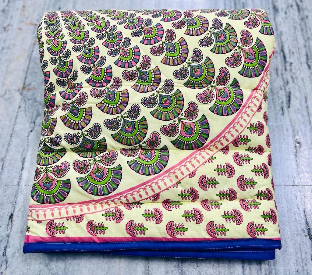 Soft Quilt Set Throw Blanket Bedspread Bed Cover 100 Cotton Kantha Quilts for Home Decor Handmade