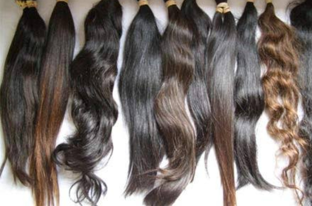 NATURAL BROWN RAW HAIR BUNDLES MACHINE WEFTED NATURAL WAVY