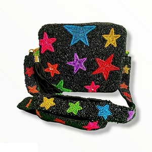 LATEST FASHION DESIGNER BEADED BOX SLING BAG FOR  WOMEN