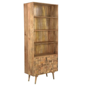 New Clio Collection Latest Classic Designer Natural Finish Bookshelves Cabinet Sideboard Living Room Furniture