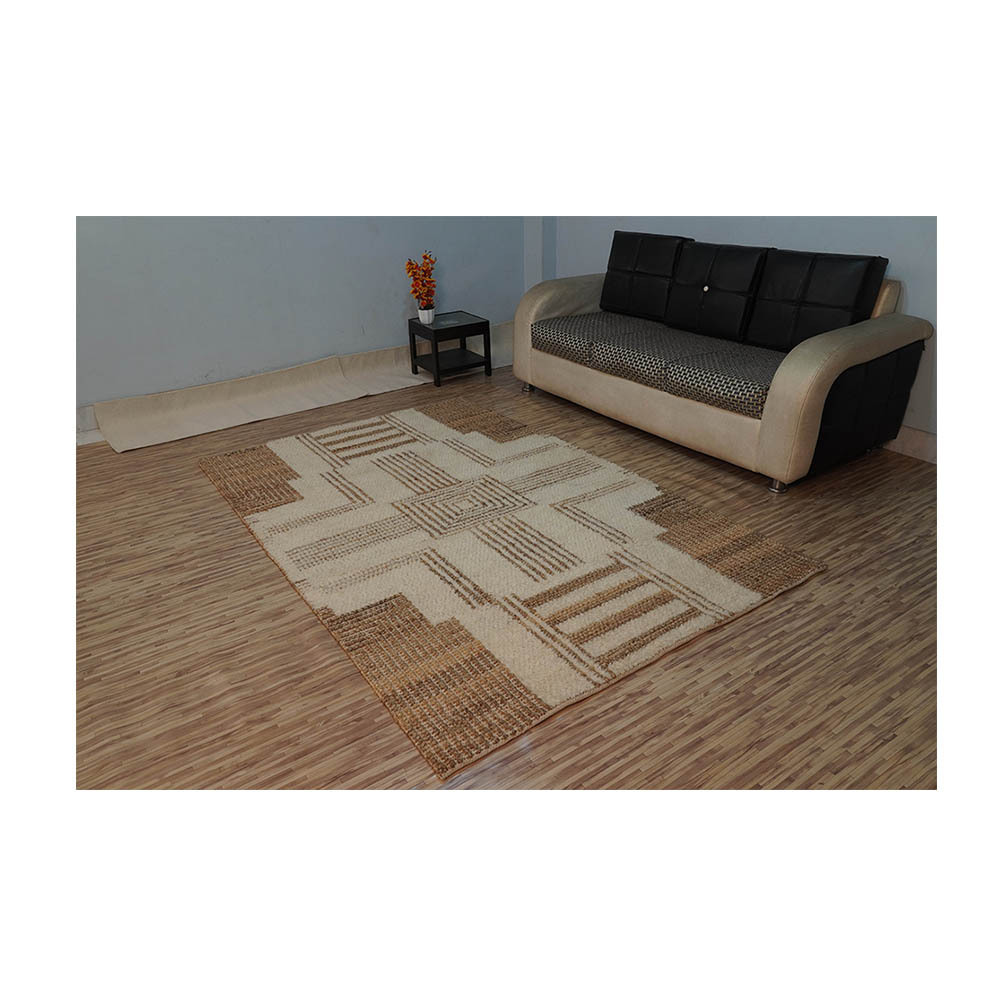 New Design Custom Print Hand Woven Wool Jute Luxury Rugs for Living Room Non Slip Kitchen Rugs