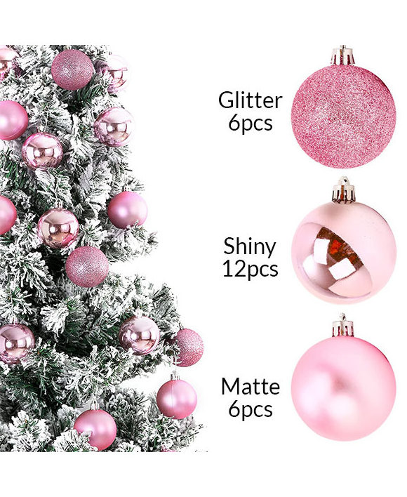 Essential Christmas Baubles Wholesale Christmas Balls Christmas Tree Decoration Ball For Holiday And Wedding Activities Party