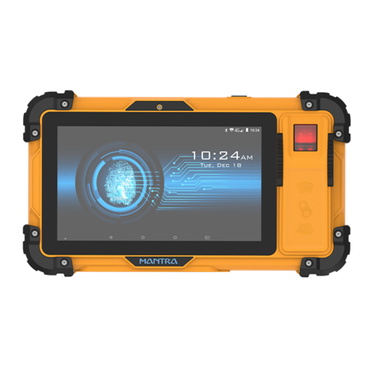 New Arrival Mantra-Moxa7 Biometric Rugged Tablet Android With NFC/IC Card Reader