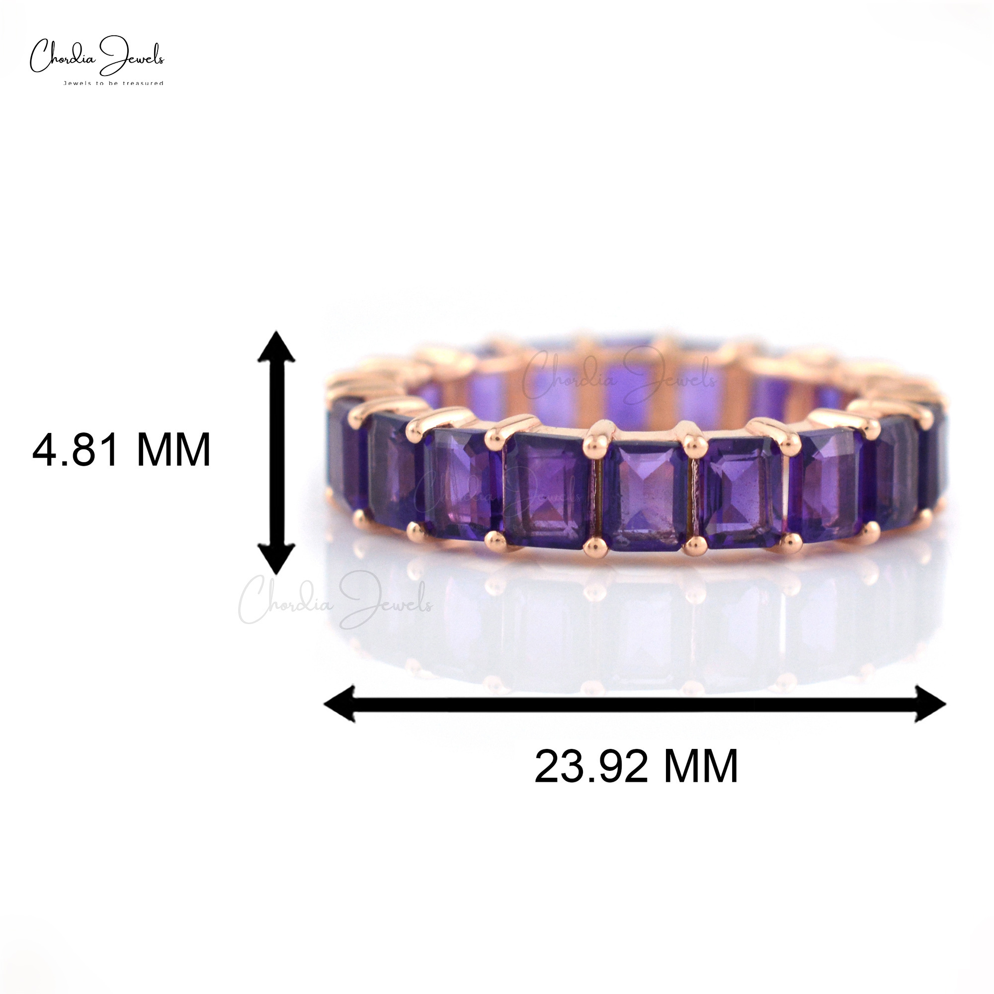 Trendy Fashion Micron Plated At Offer Price 925 Sterling Silver Natural Amethyst Gemstone Ring For Women High Finish Jewelry