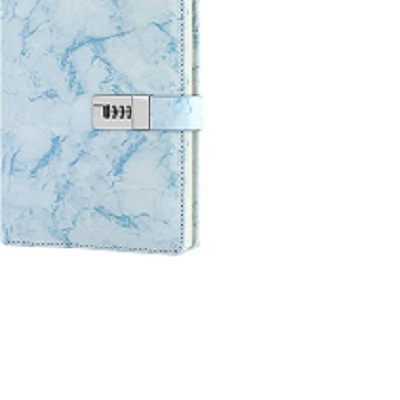 Journal Notebook, A5 Daily Journal Marble Diary with Lock for Girls PU Leather Diary with Combination Lock Diary Lock for Women