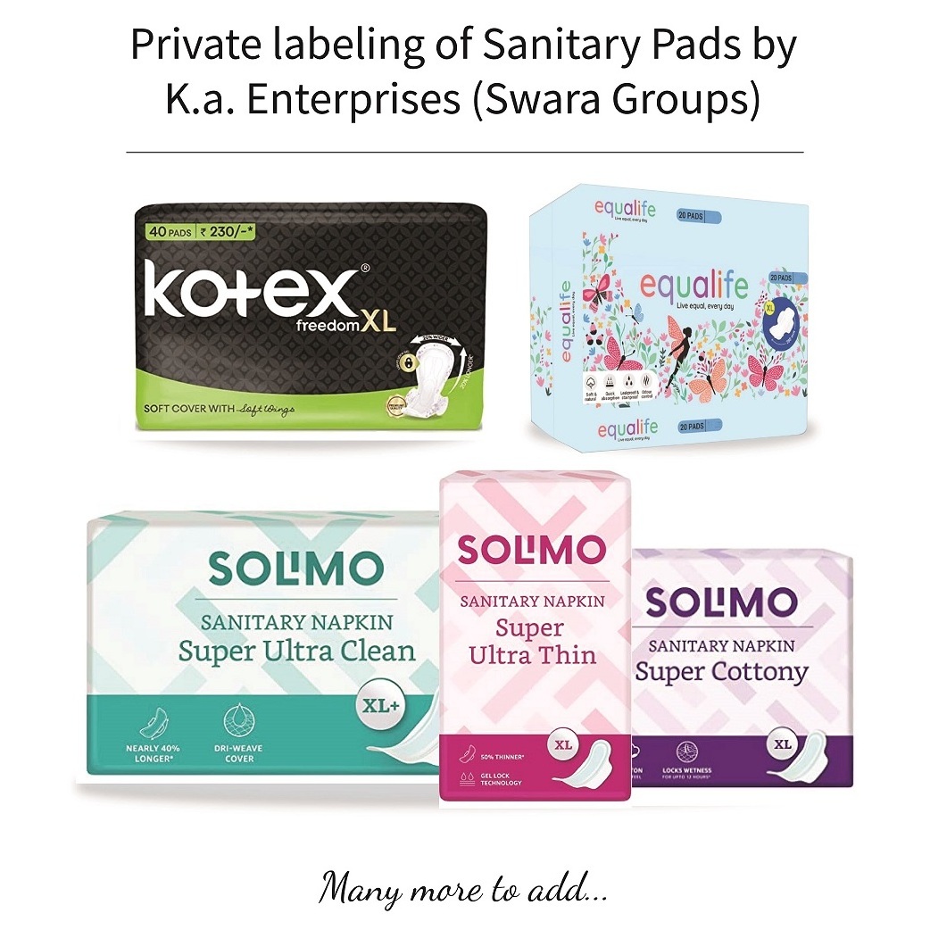 Manufacturer of Feminine Hygiene Products Disposable Cotton Regular Winged Women Sanitary Pads