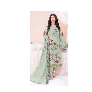 High on Demand Wedding and Party Occasion Faux Georgette Pakistani Suit for Women from Indian Supplier