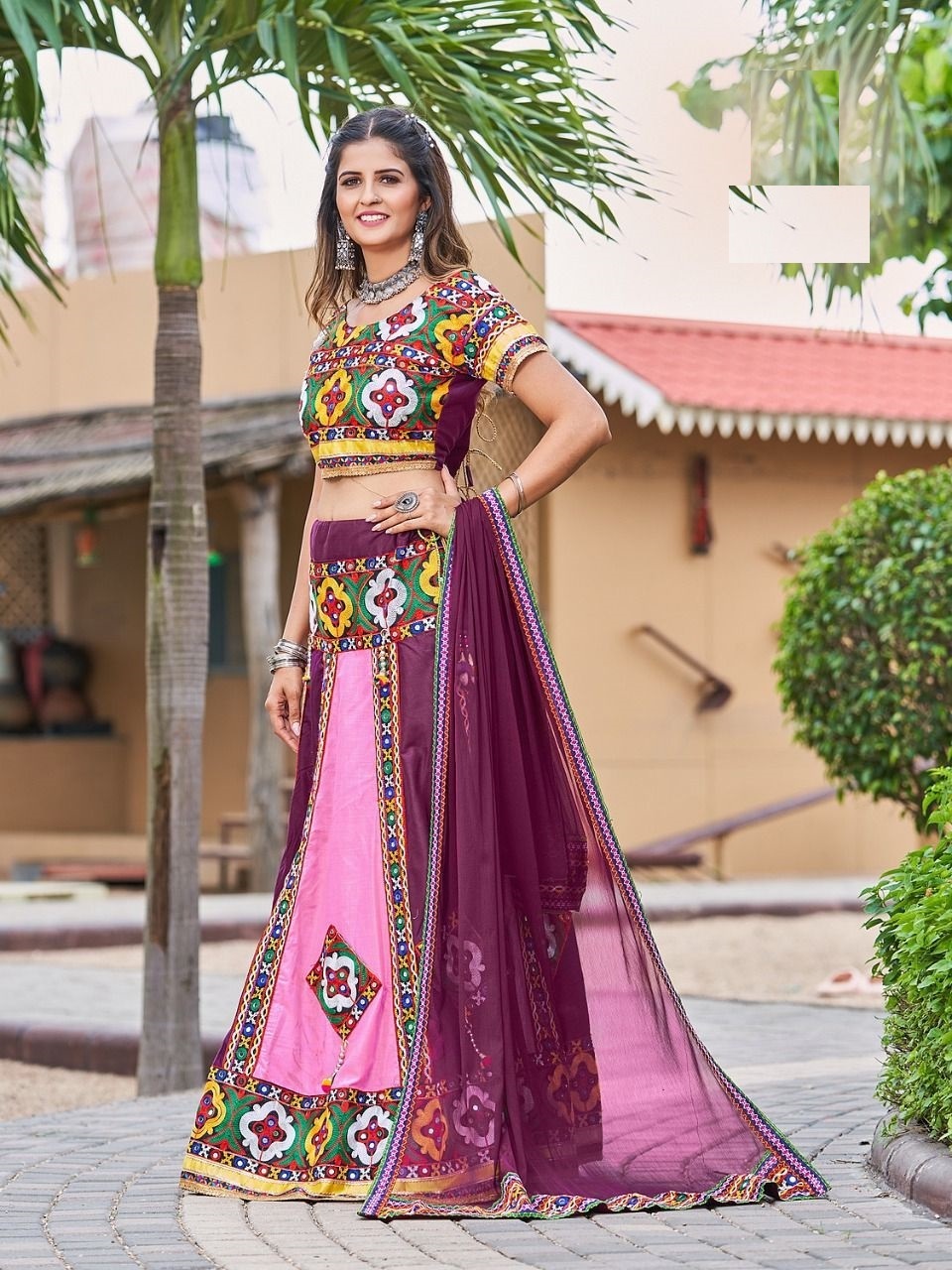 High on Demand Banglory with Cotton Designer Party Wear New Navratri Chaniya Choli Available at Export Price