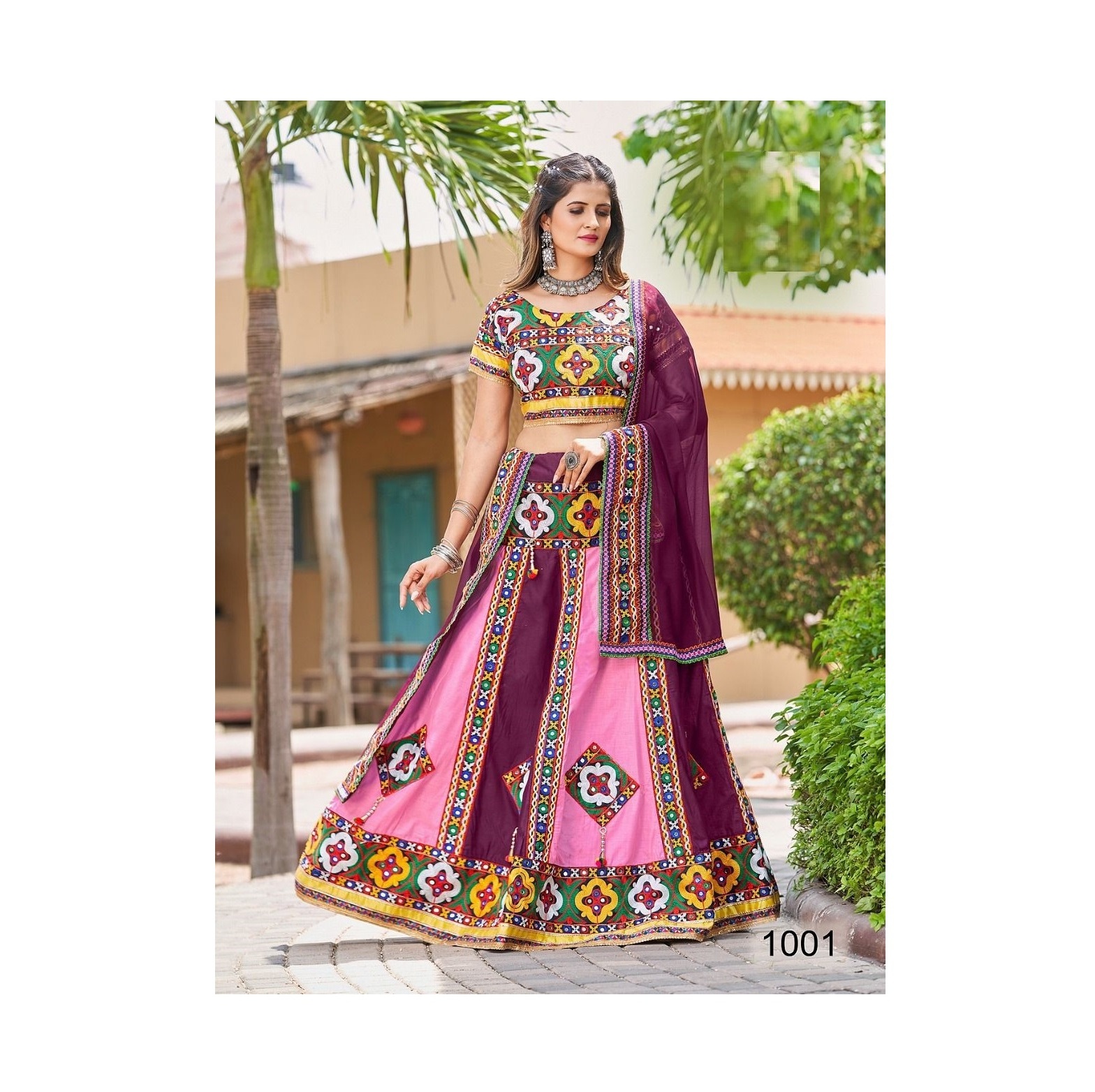 High on Demand Banglory with Cotton Designer Party Wear New Navratri Chaniya Choli Available at Export Price