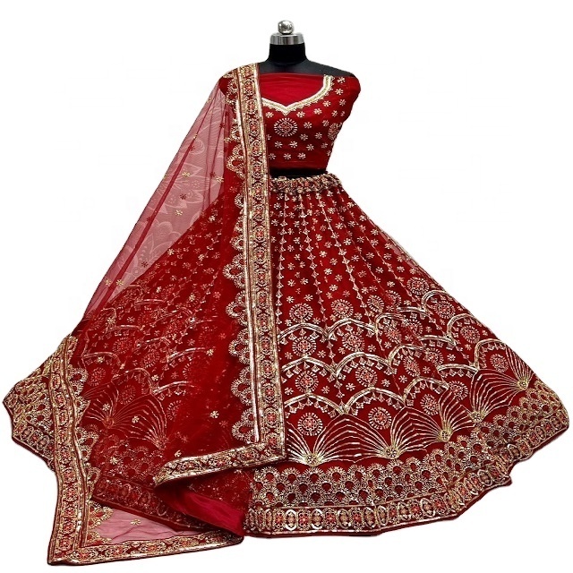 Top Quality Wedding and Party Wear Bridal Lehanga Choli for Worldwide Supplier and Exporter Available at Bulk Price