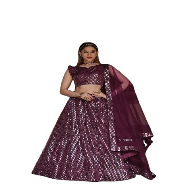 Latest Design Wedding and Party Weary Lehanga Choli Available at Wholesale Price From India for Export dance lehenga choli