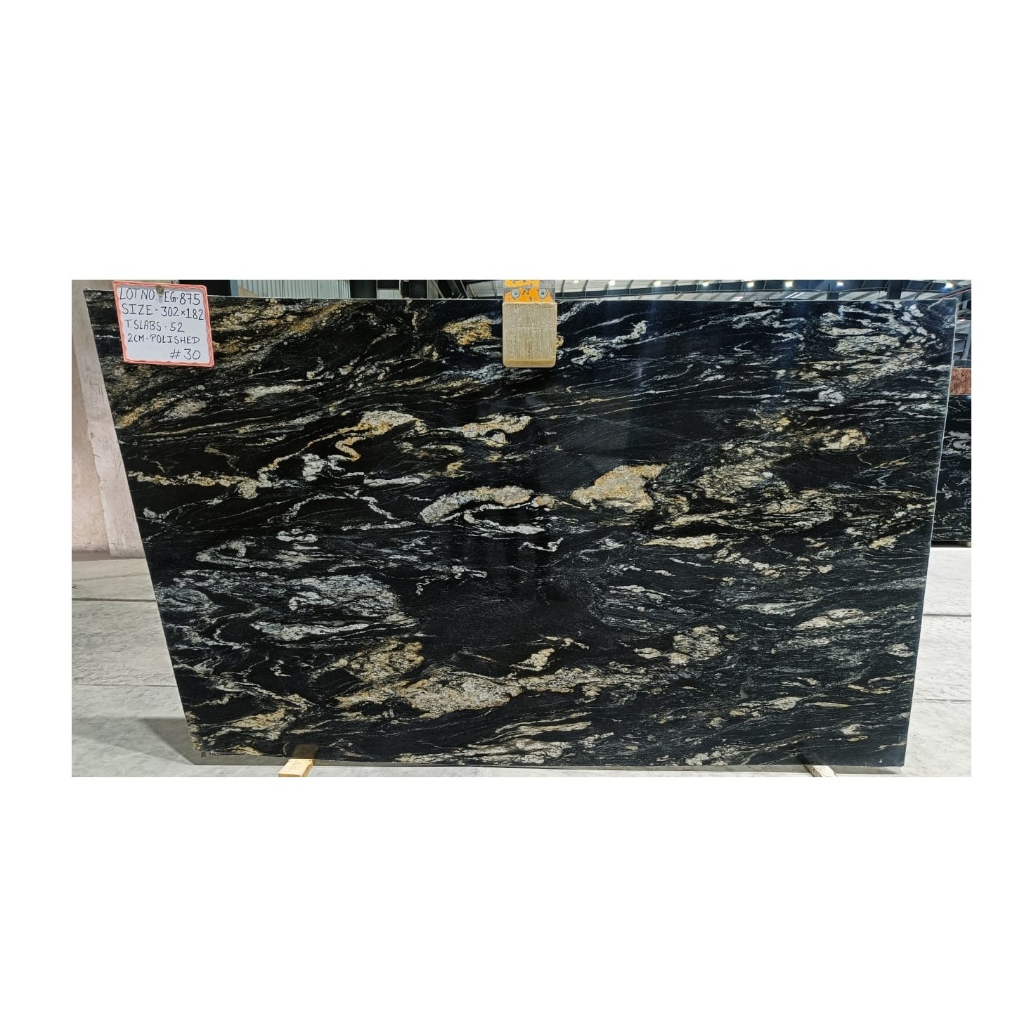 Best Quality North Granite Gold 118x71 Granite Slab Natural Stone for Office Building Application at Bulk Supply