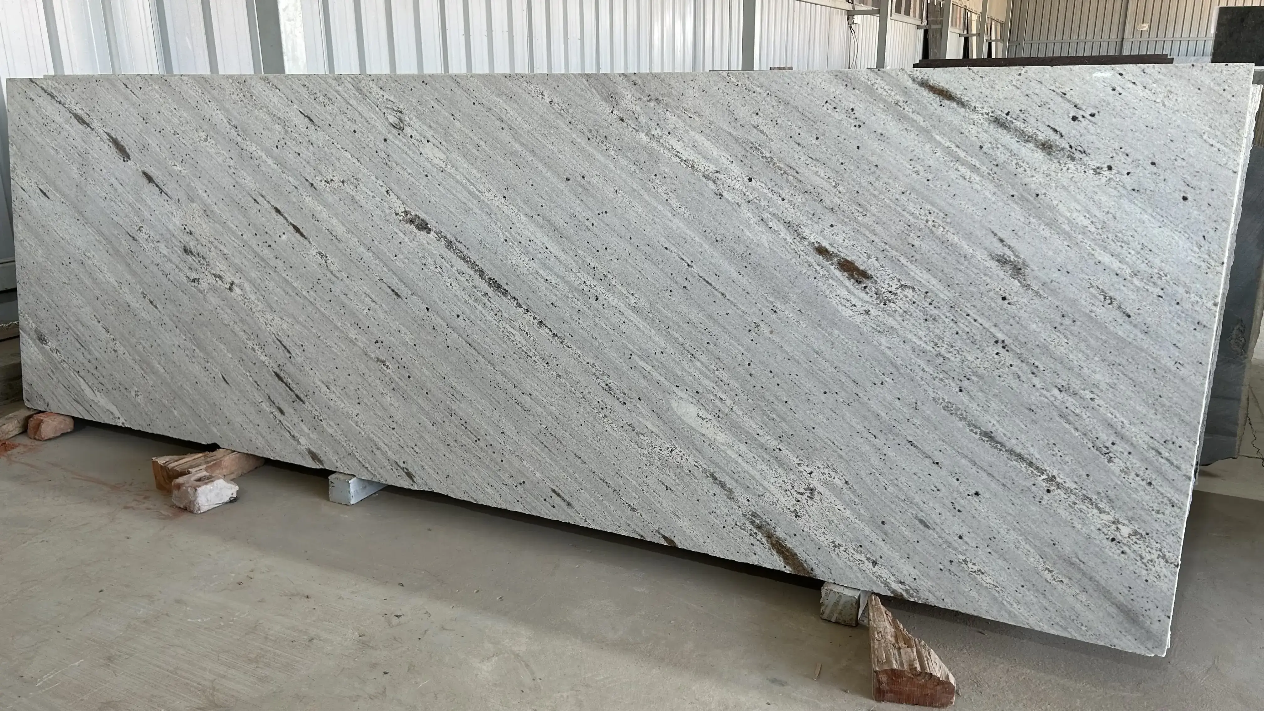 High on Demand Millenium Cream South Granite Slabs Specially Good for Countertops Monuments from India