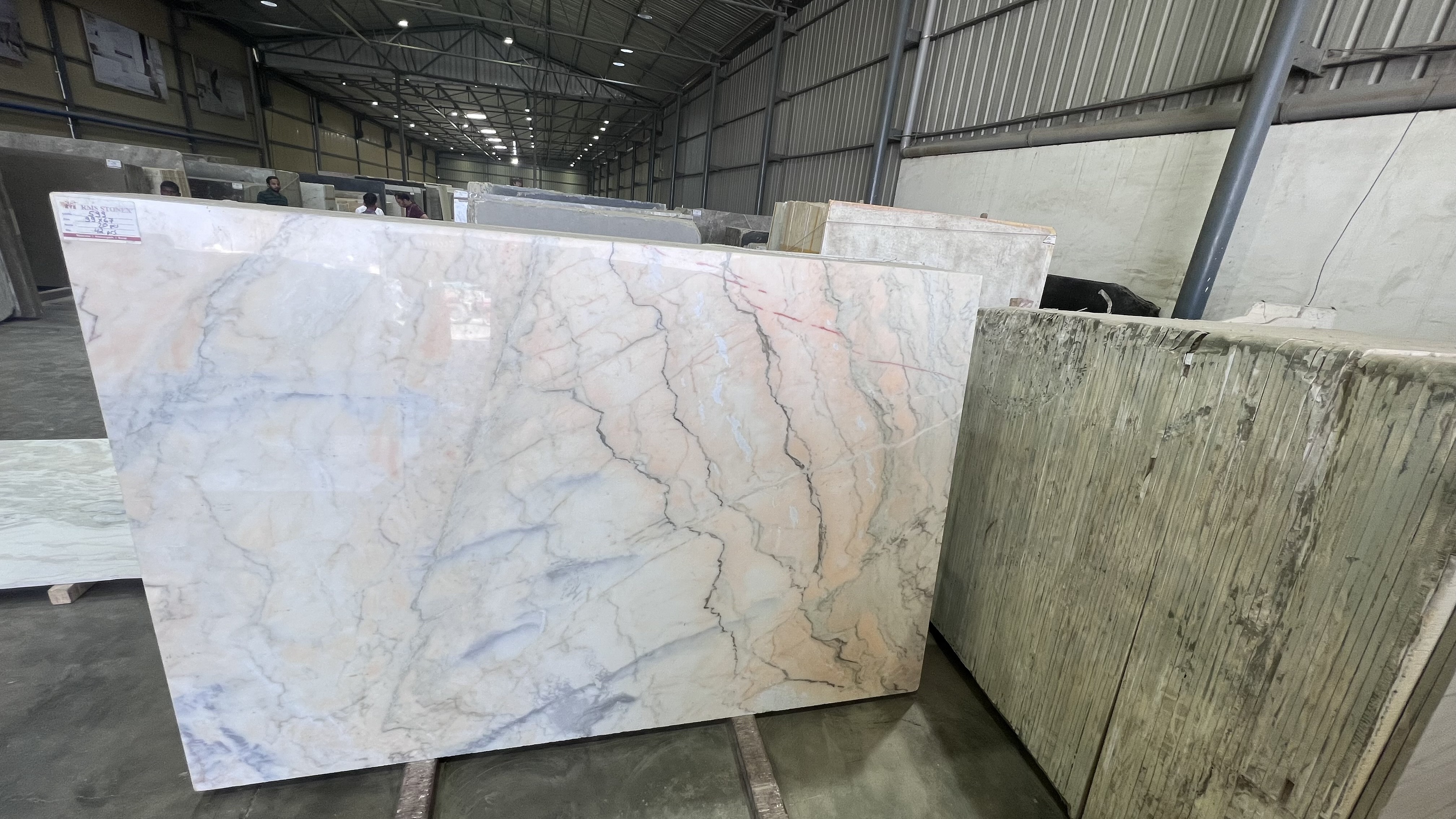 Best Quality Polished Surface Michael Angelo Italian Marble Slab for Home and Office Application Natural Marble Slab