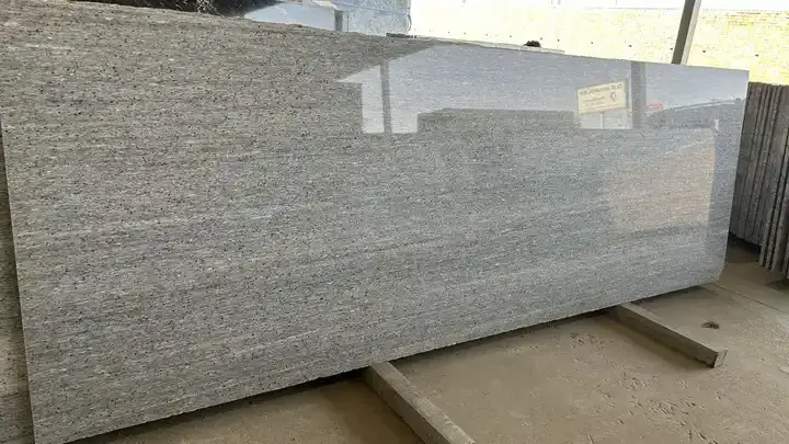 Good Quality South Indian Chida White Granite Slab for Vanity tops Fireplaces Stairs Sinks and other Home Surfaces