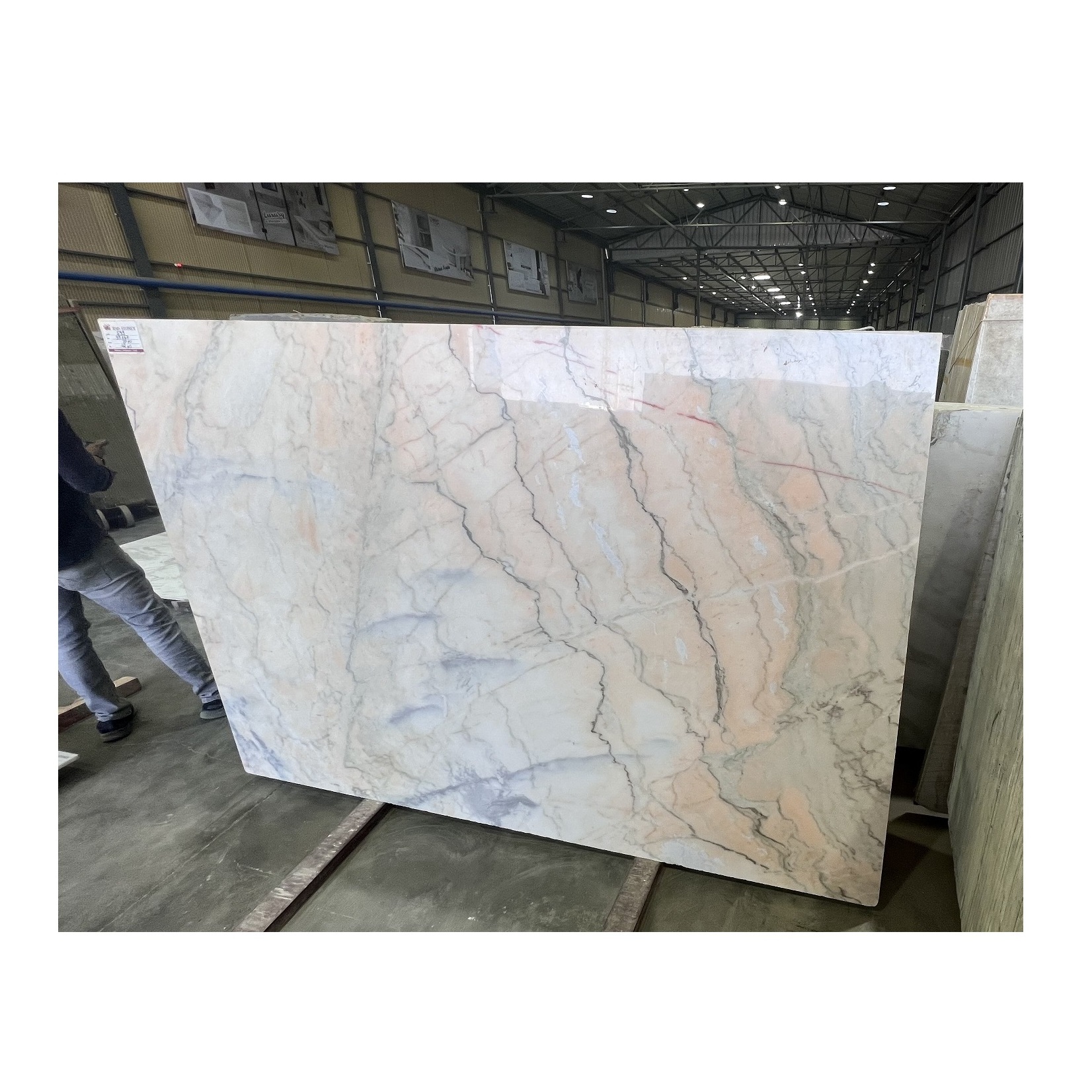 Best Quality Polished Surface Michael Angelo Italian Marble Slab for Home and Office Application Natural Marble Slab