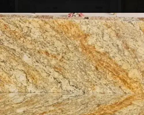 Industrial Grade Armani Gold North Granite Slab Uses in Countertop Monuments for Worldwide Export From India