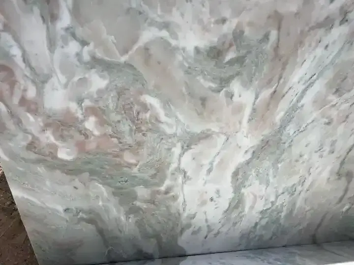 Best Quality Green White Indian Onyx Natural Stone  for Living Room and Bedroom Decoration from India