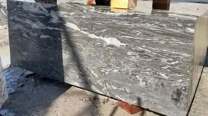 Direct Factory Supply Graphite Black Granite Slab Natural Stone for Home and Office Application from India