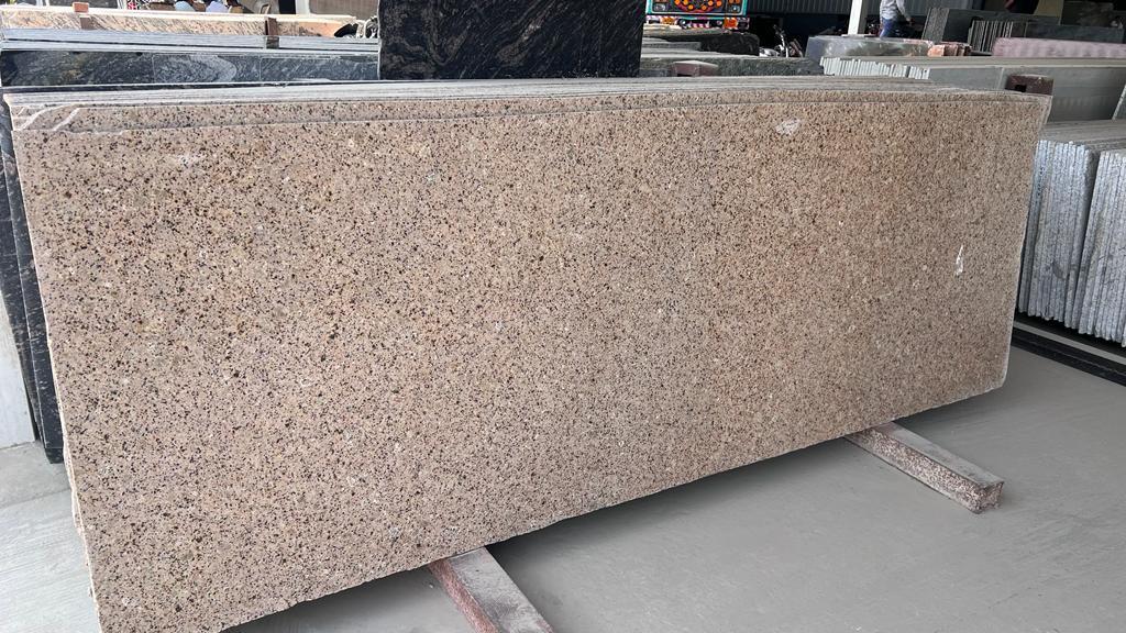 Most Selling Yellow Gold Granite Used as Kitchen Countertops Gold Granite Slab for Worldwide Exporter and Supplier