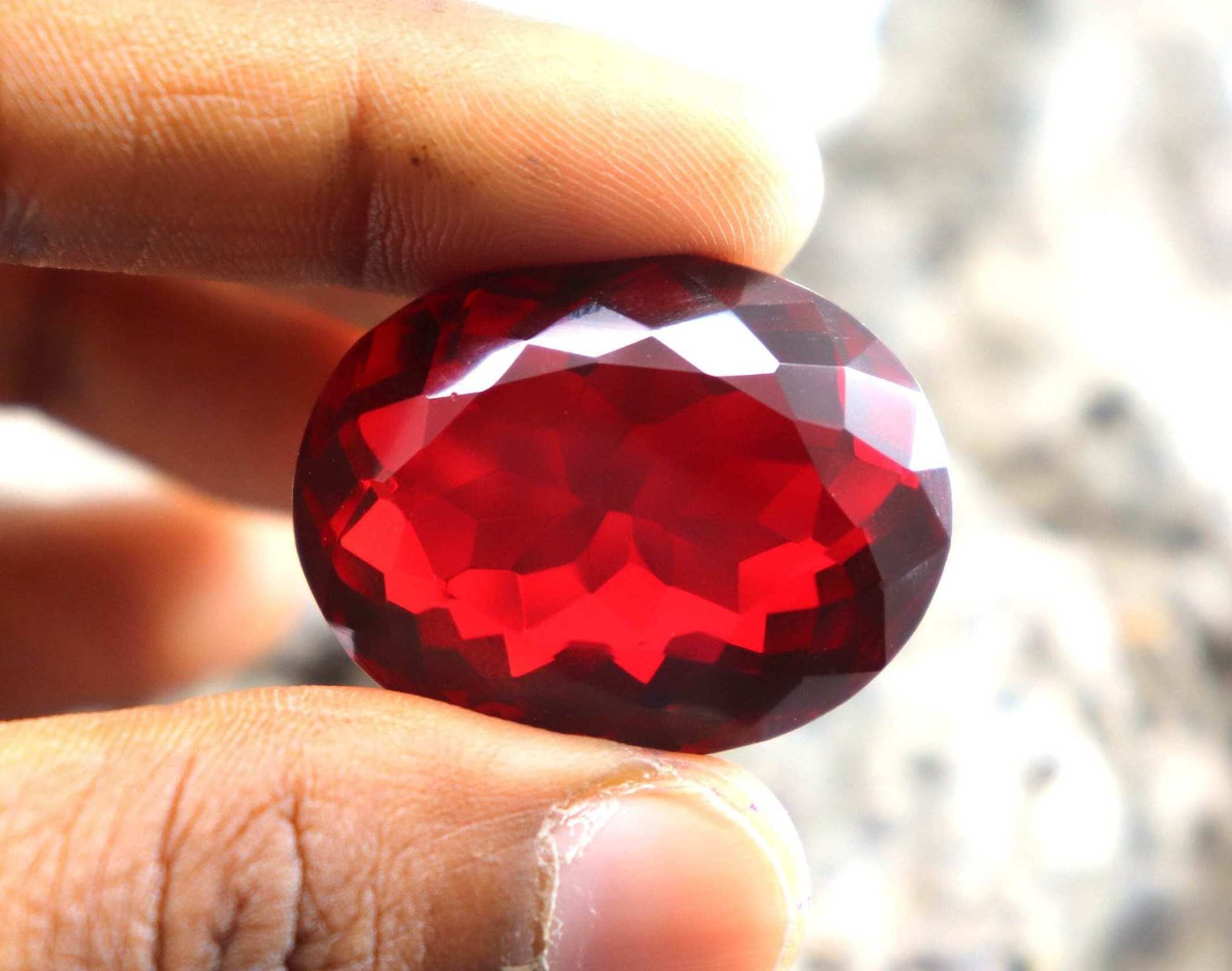 Natural Ruby No Heat Ruby Cushion Cut Jewelry Making Gemstone Wholesale Lot handmade bulk product