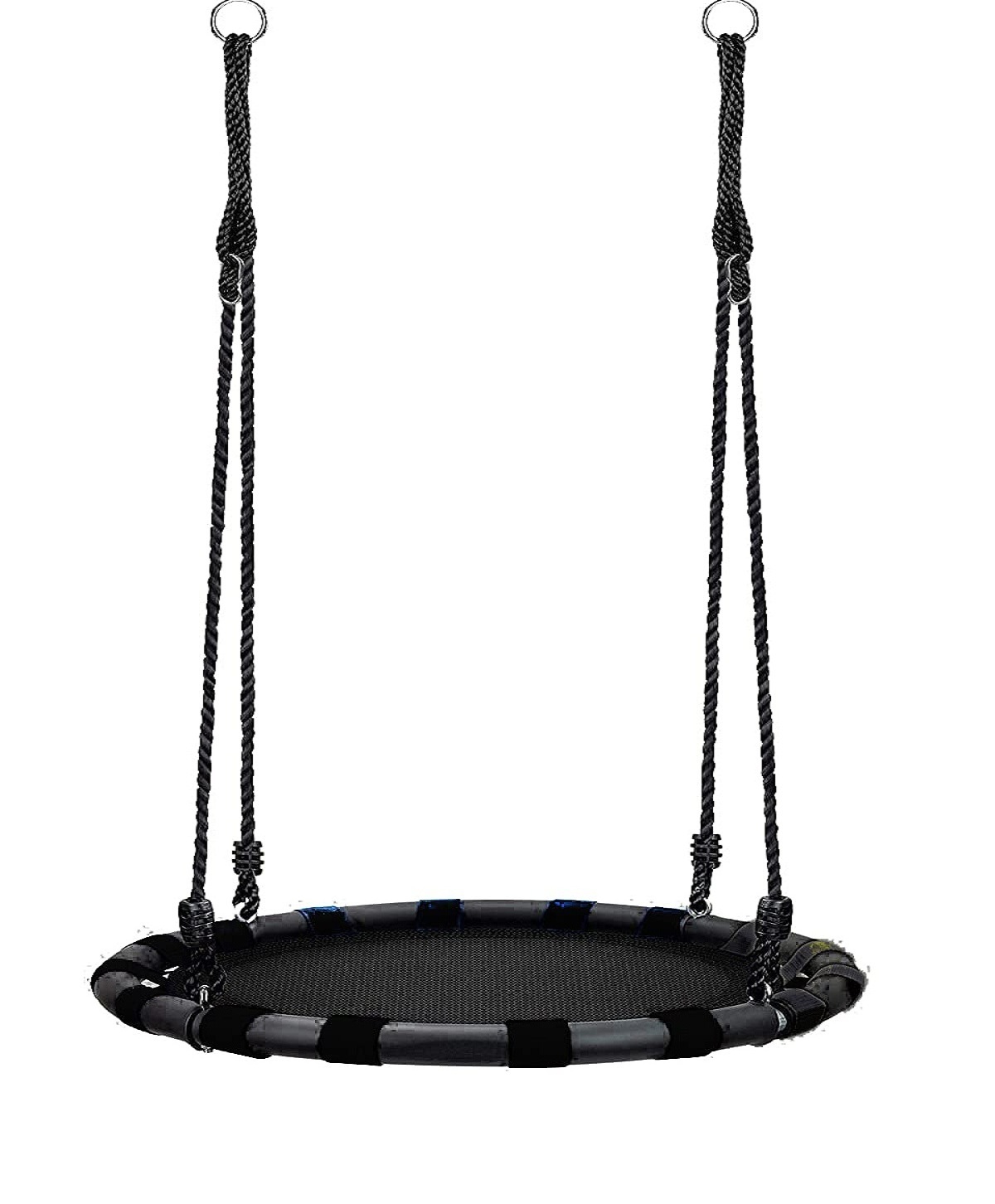 Buy 38 Inch Kids Round Mat Swing with Adjustable Hanging Ropes  Great for Tree Swing Set Backyard Playground Playroom