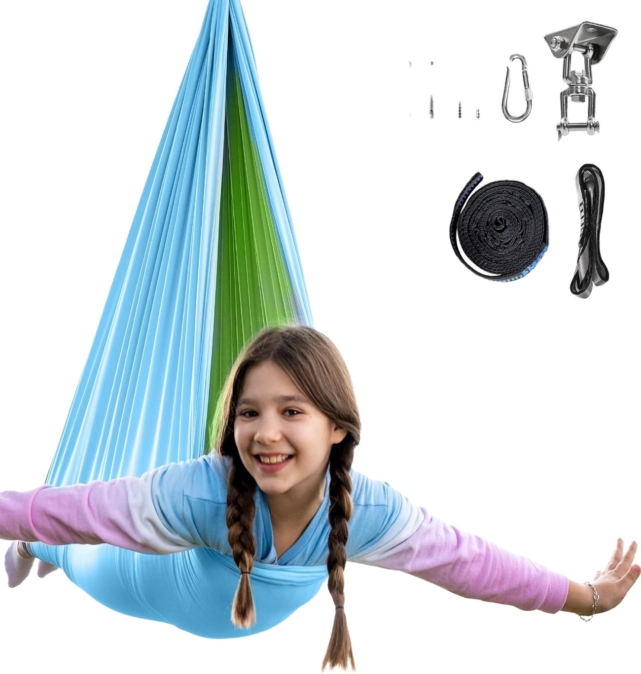 Best Selling Autism and Sensory Integration Special Needs Sensory Cuddle Swing Hammock at factory Price